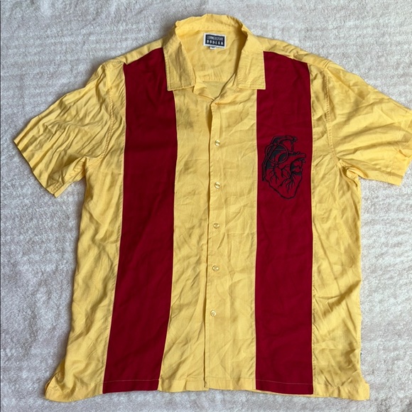 corner store bodega Other - Retro Yellow and Red Men's Shirt